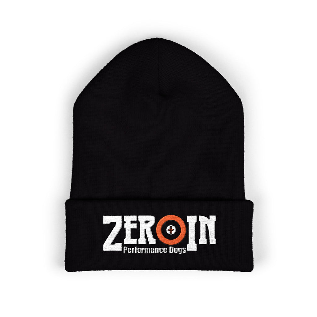 ZeroIn's Beanie | Cuffed Beanie, Embroidered