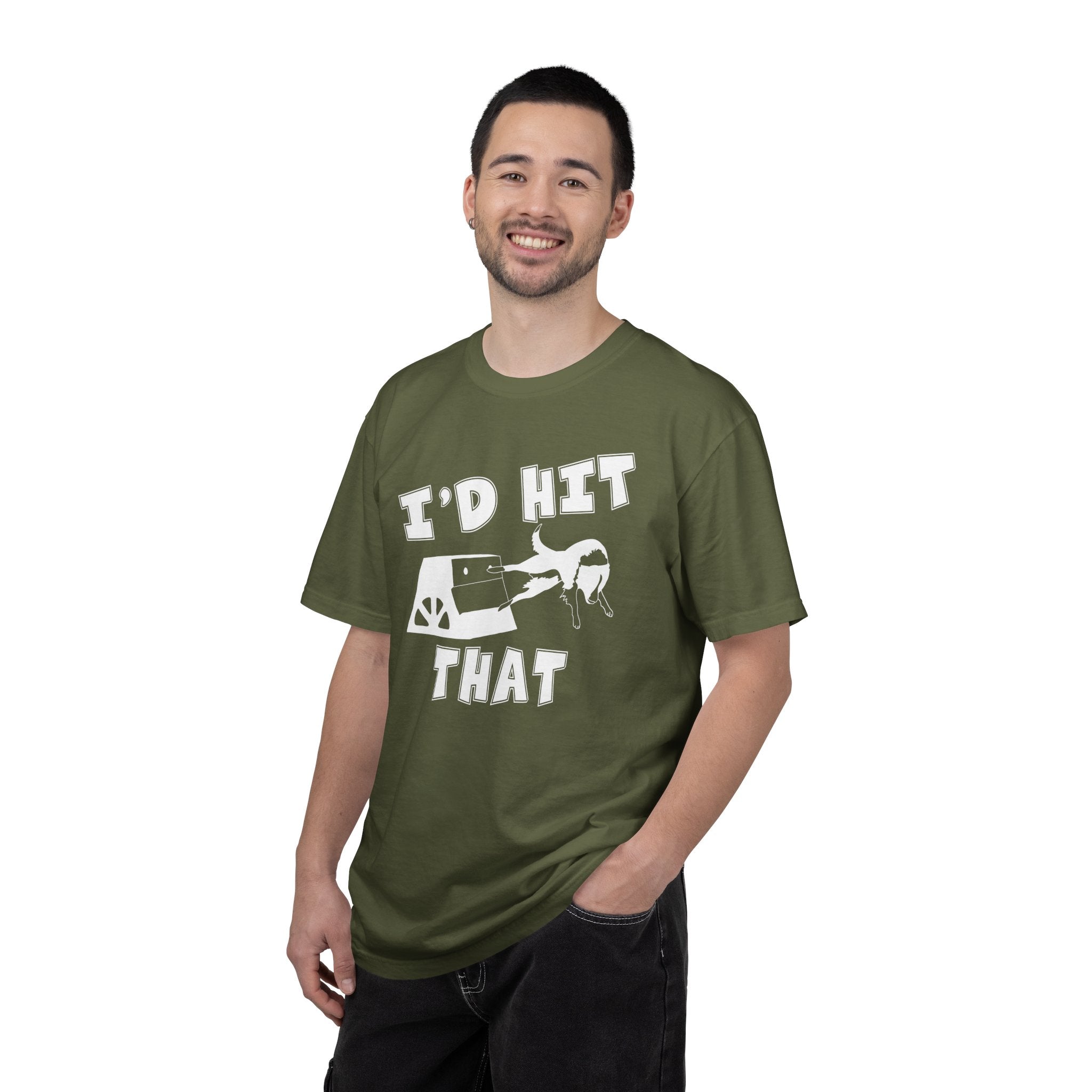 I'd Hit That — Funny Flyball T-Shirt