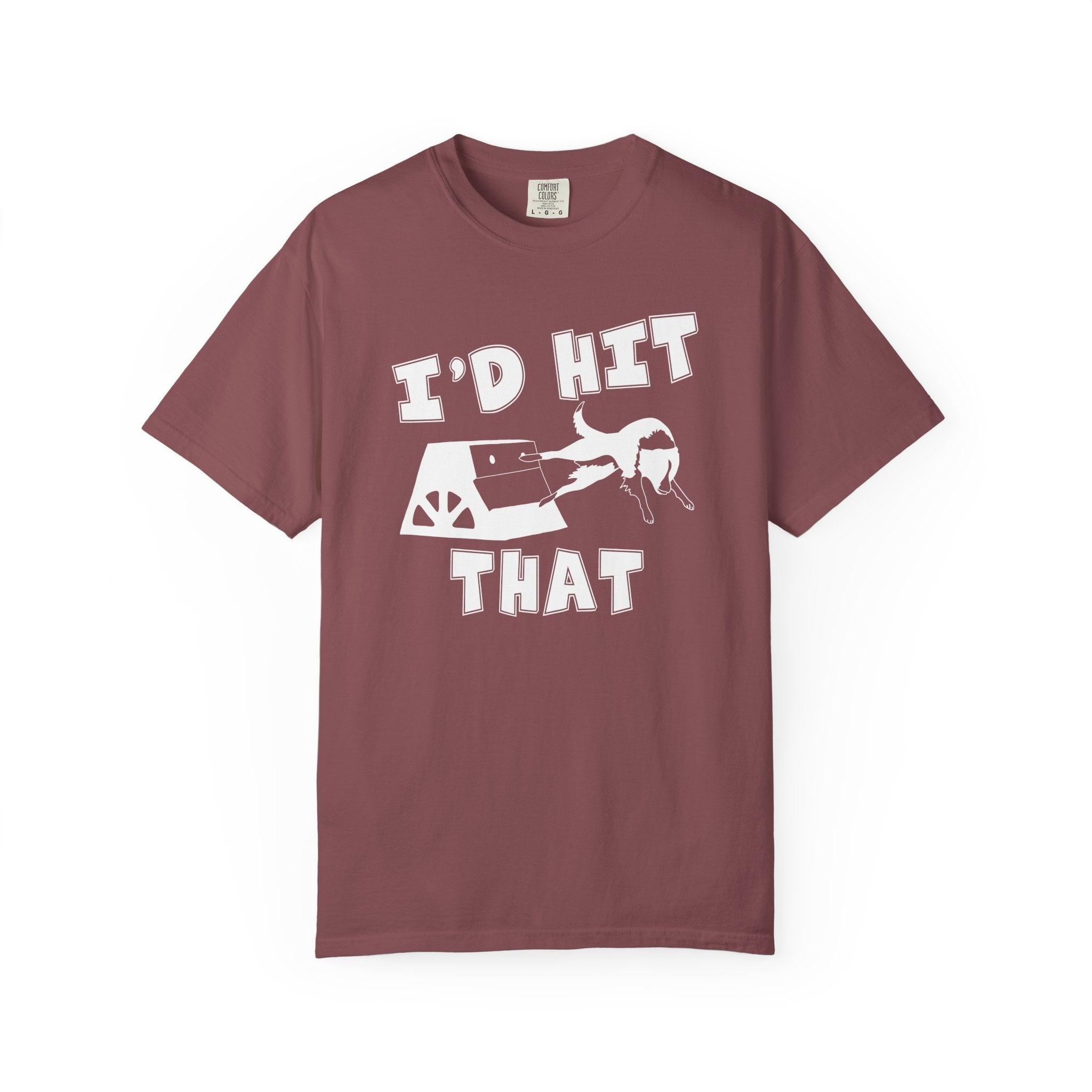 I'd Hit That — Funny Flyball T-Shirt
