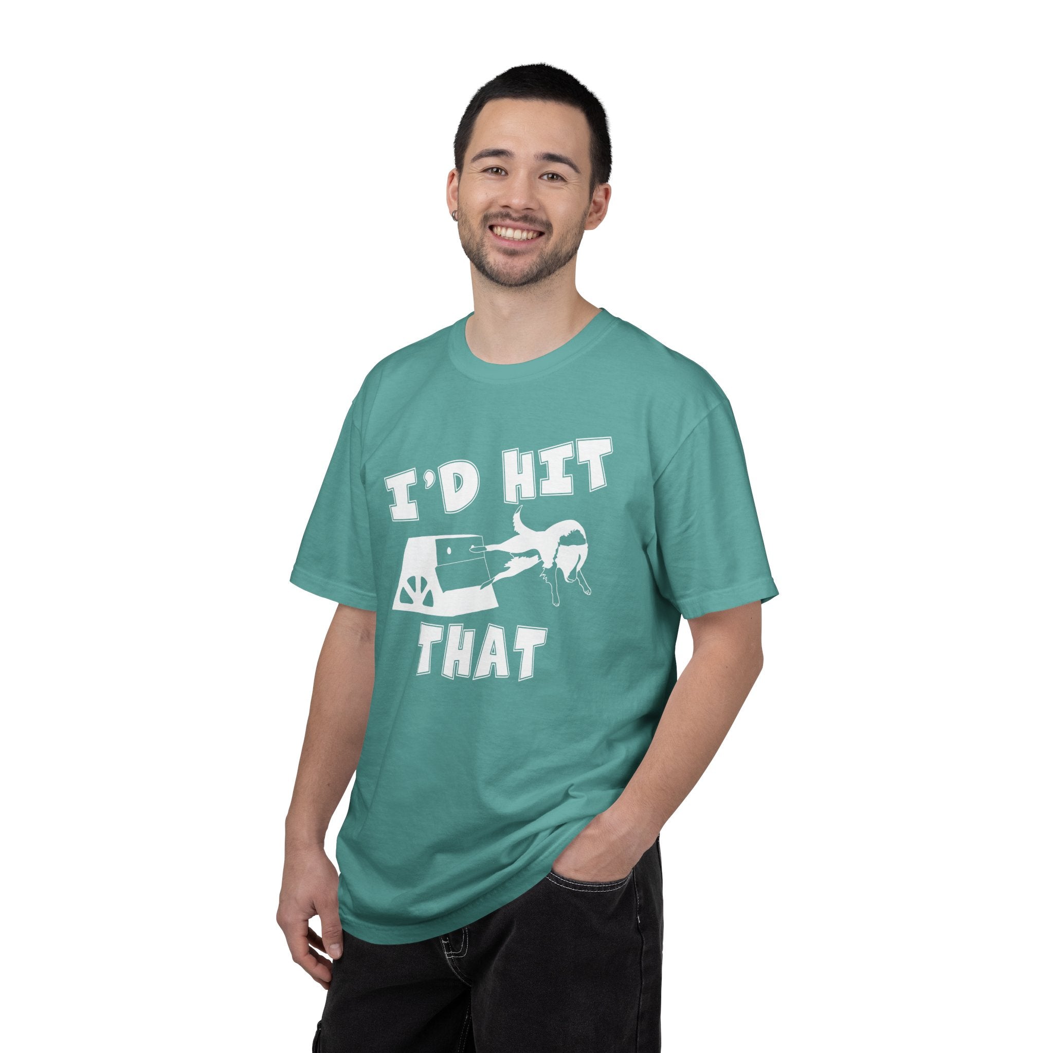I'd Hit That — Funny Flyball T-Shirt